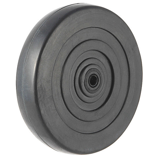Zoro Select Caster Wheel, 125 lb., 5 D x 1 In. 2RYX5