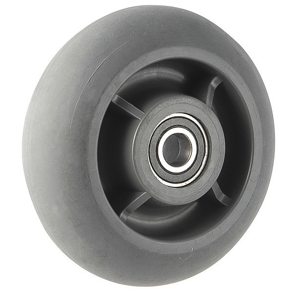 Zoro Select Caster Wheel, 500 lb., 8 D x 2 In. 2RYY4