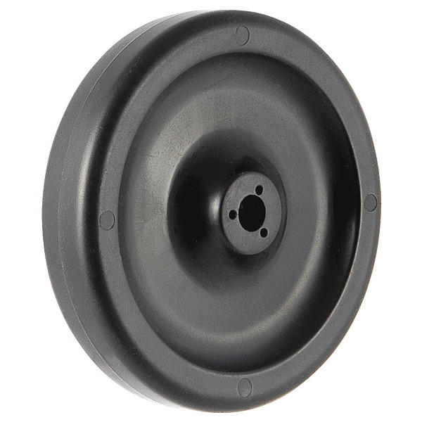 Zoro Select Caster Wheel, 125 lb., 3 D x 1 In. 2RZF8