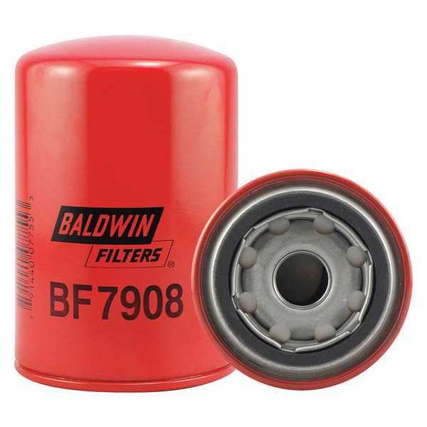 Baldwin Filters Fuel Filter, 5-21/32x3-11/16x5-21/32 In BF7908