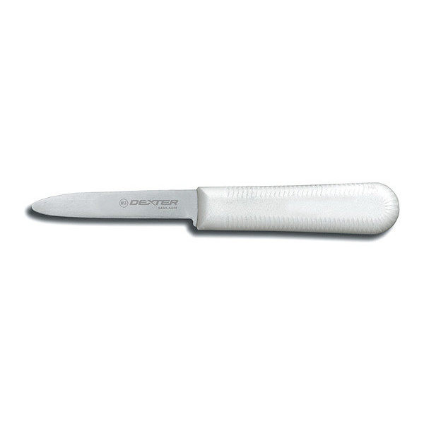 Dexter Russell Clam Knife, 3 In, Poly, White 10443