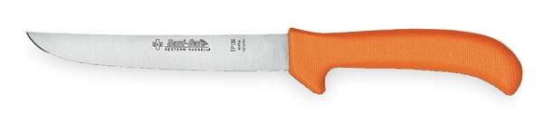 Dexter Russell Poultry Knife, Wide, 3 3/4 In, Poly, Orange 11243