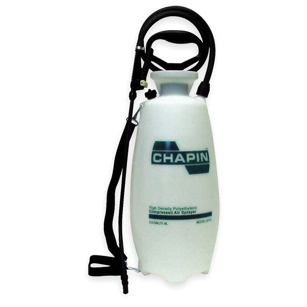 Chapin 3 gal. Industrial Janitorial/Sanitation Sprayer, Polyethylene Tank, Cone Spray Pattern 2610E