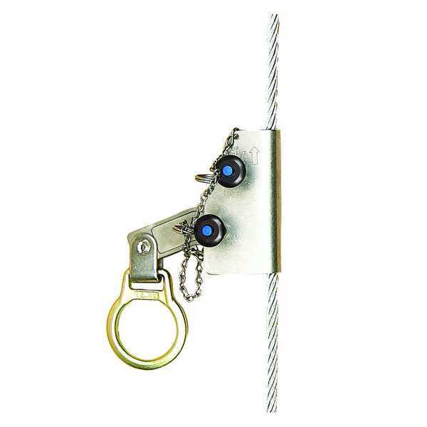 3M Dbi-Sala Rope Grab, For Rope Size 3/8", Stainless Steel 5000338