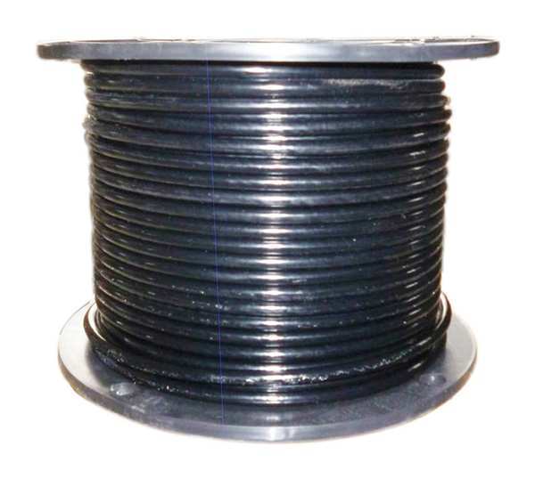 Dayton Cable, 3/16 In, L250Ft, WLL740Lb, 7x7, Steel 2VJX3