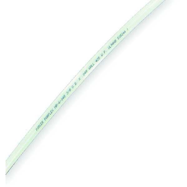 Parker Tubing, Nylon, 5/16" OD, Natural, 50 Ft NNR-5-040-0050