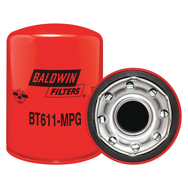Baldwin Filters Oil Fltr, Spin-On, Max Performance Glass BT611-MPG