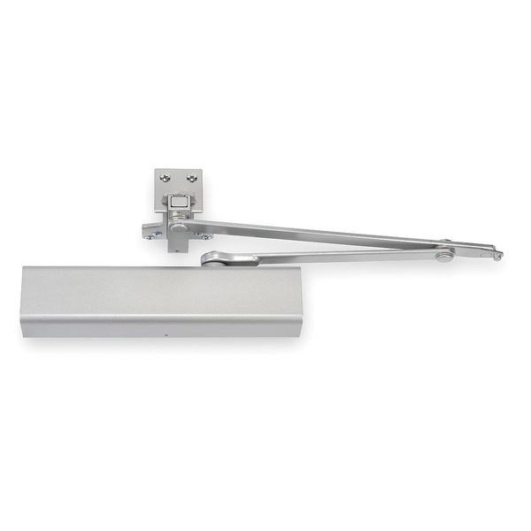 Yale Manual Hydraulic Yale 3000 Door Closer Heavy Duty Interior and Exterior, Silver UNI3501 x 689