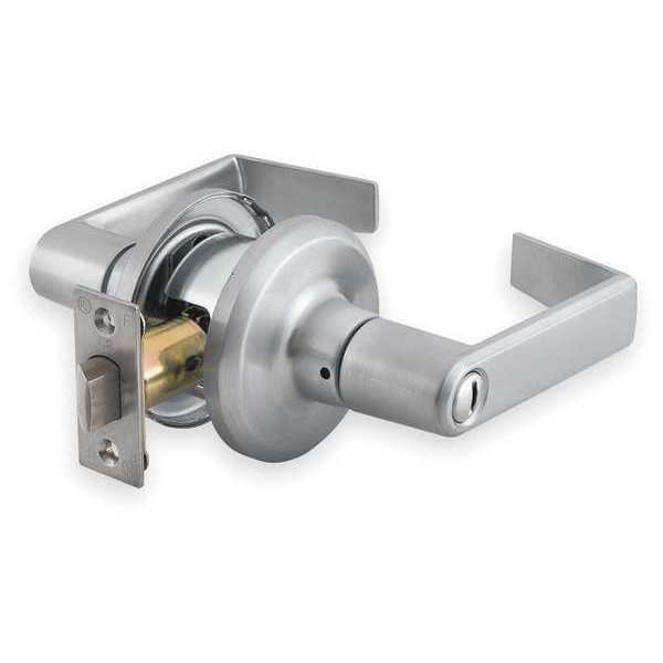Dormakaba Lever Lockset, Mechanical, Privacy, Grade 2 QTL240E626SA118F