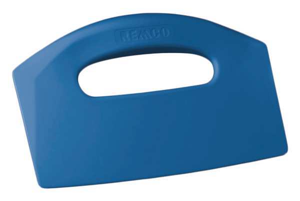 Remco Bench Scraper, Poly, Blue, 8 1/2 x 5 In 69603