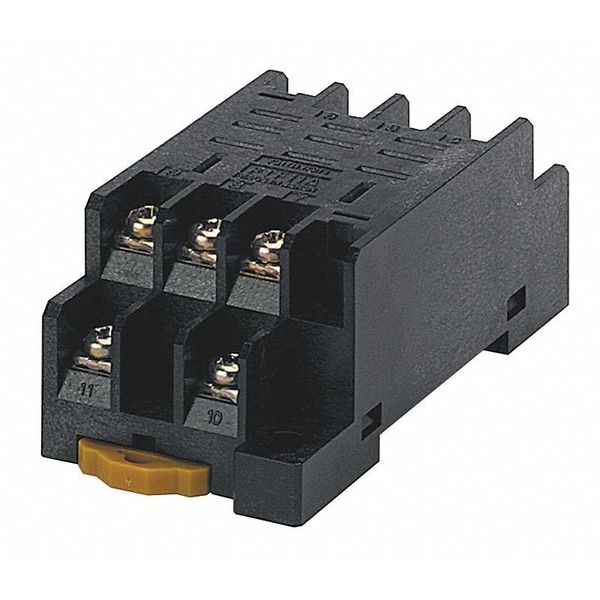 Omron Relay Socket, Standrd, Square, 11 Pin, Screw PTF11A