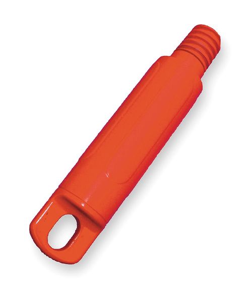 Tough Guy Color Coded Handle, Plastic, Red, 7 in. 2XKV4