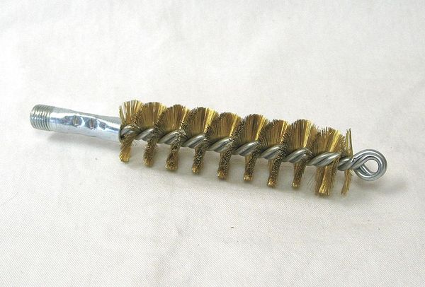 Tough Guy Tube Brush, 2 in L Handle, 4-1/2 in L Brush, 7 1/2 in L Overall 2XTE3