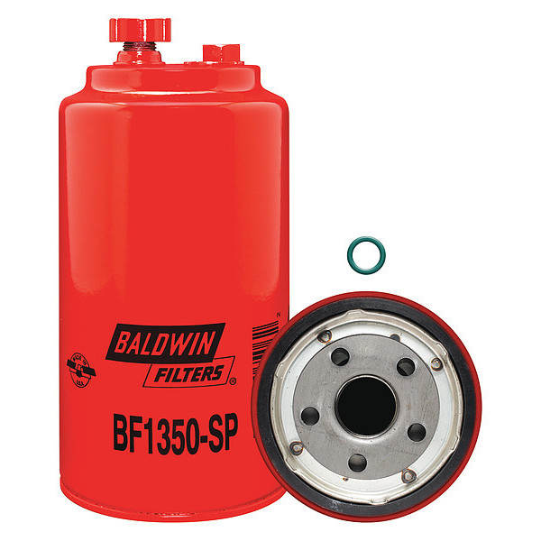 Baldwin Filters Fuel Filter, 7-13/16x3-11/16x7-13/16 In BF1350-SP