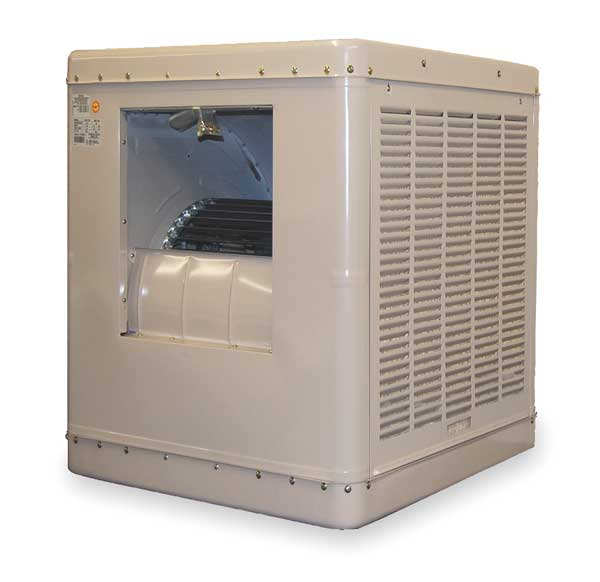 Essick Air Ducted Evaporative Cooler with Motor 4100 cfm, 1200 sq. ft., 1/3 HP 2YAE4-6AYP7