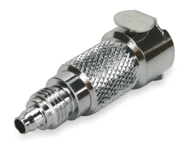 Colder 1/4" PTF Chrome Plated Brass Inline Coupler LCD13004