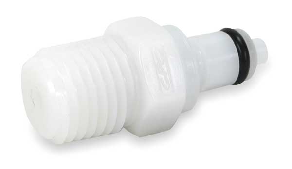 Colder Inline Insert, Acetal, Shut-Off, MNPT PMCD2402