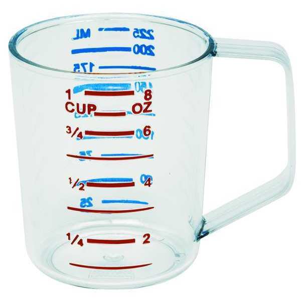 Rubbermaid Commercial Clear 2qt Bouncer Measuring Cup