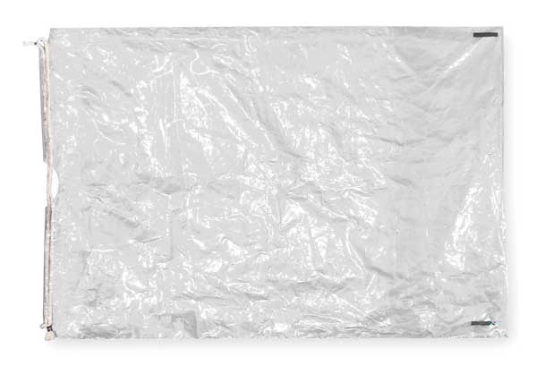 Zoro Select Reclosable Poly Bag Drawstring 24" x 16", Clear, Pk500 136-1624-20