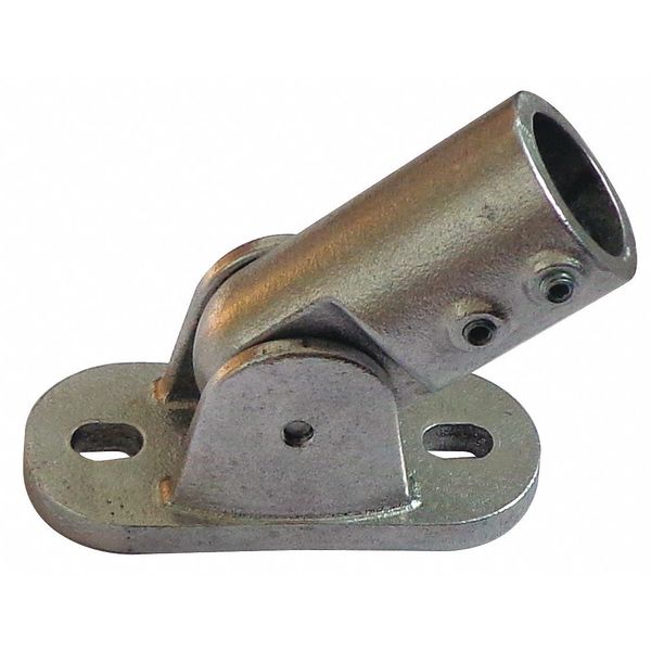 Zoro Select Structural Fitting, Adjustable Flange 2ZJ72