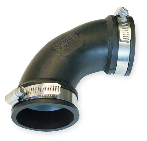 Zoro Select Flexible Elbow, For Pipe Size 2" QL-200