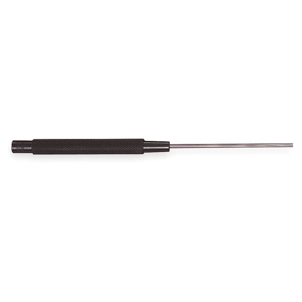 Starrett Drive Pin Punch, 1/8 In Tip, 8 In L 248A