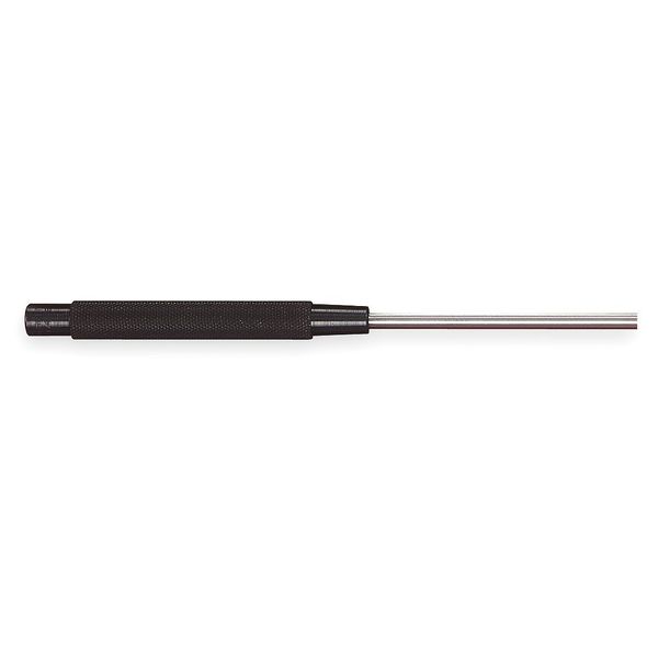 Starrett Drive Pin Punch, 1/4 In Tip, 8 In L 248C