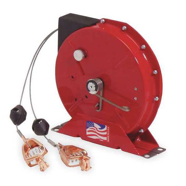 Reelcraft G-3050-N 50ft, Spring Retractable Static Discharge Reel
