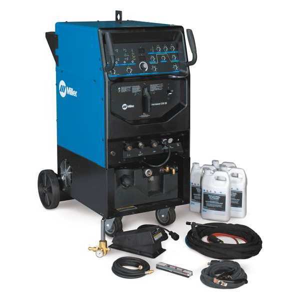 Miller Electric Tig Welder, Syncrowave 250 DX Complete Package Series, 230/460/575V AC, 310 Max. Output Amps 951118