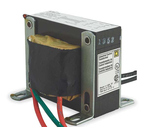 Square D Control Transformer, 50 VA, Not Rated, 150°C, 120V AC, 480V AC 9070EL1D9