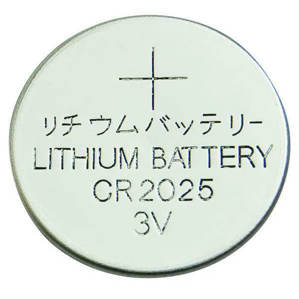Zoro Select Coin Cell, 2025, Lithium, 3V 2CUR8