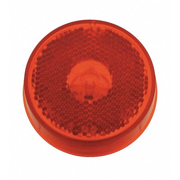 Grote Marker Lamp, Reflector, 2-1/2 In, Red 45832