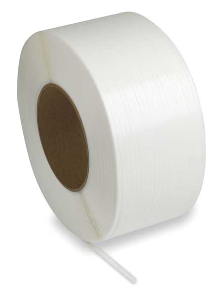 Zoro Select Strapping, Polypropylene, 12,900 ft. L 2CXH9