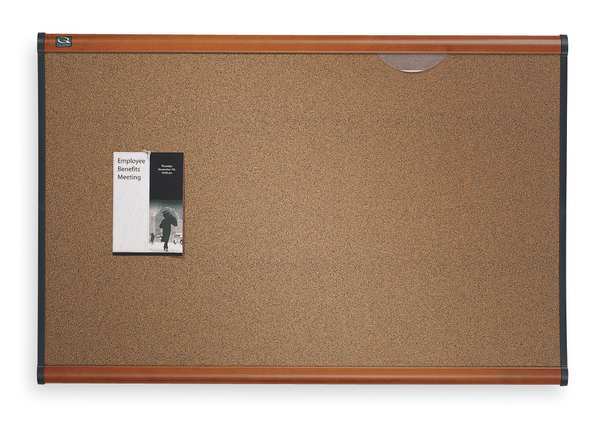 Quartet Cork Bulletin Board 36"H x 48"W B244LC