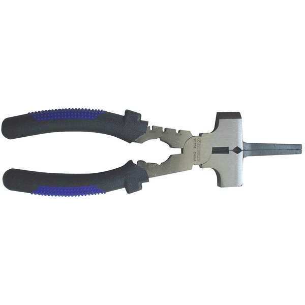 Westward Welding Pliers, 8 In Carbon Steel 2CZD6