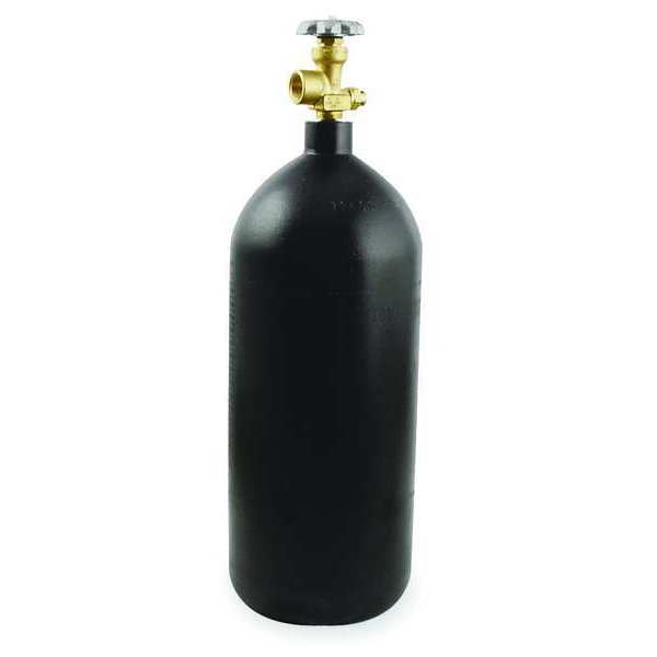 Uniweld Empty Fuel Cylinder, Nitrogen, 40 cu ft, CGA 580, 22 1/2 in H N40