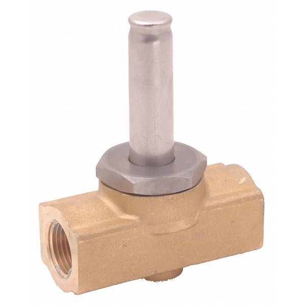 Dayton Brass Solenoid Valve Less Coil Normally Closed 38 In Pipe Size 016654 Zoro