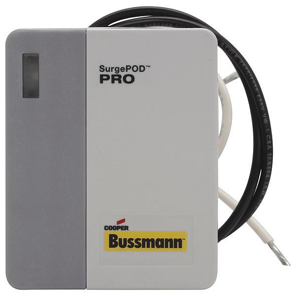 Eaton Bussmann Surge Protection Device, Single Phase, 120/240V AC, 2 Poles, 2 Wires, 40kA SPP40SP1240SN