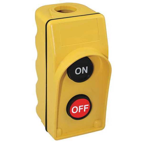 Dayton Pendant Station, 1NO/1NC, Yellow 20C807