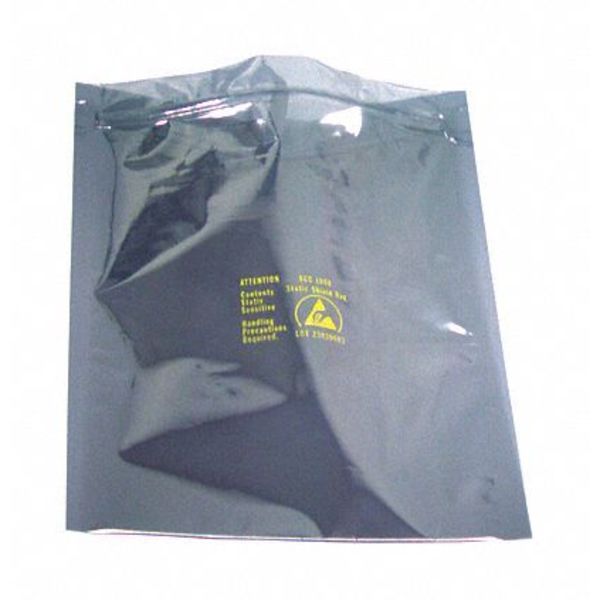 Scs Metal-In Static Shielding Bag, 8x8, PK100 30088