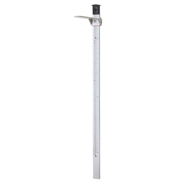 Doran Mechanical Height Rod, White, Aluminum DS1150