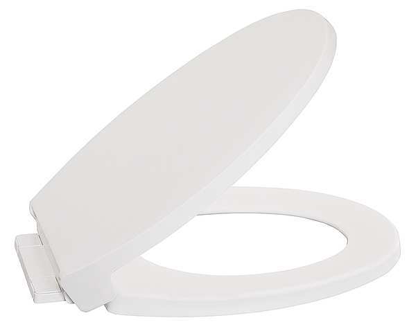 Centoco Toilet Seat, With Cover, Slow Close Toilet Seat, Round, White GR1400SC-001