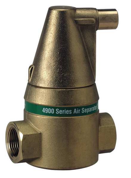 Taco Air Separator, 150psi, 240, Automatic 49-100C-2