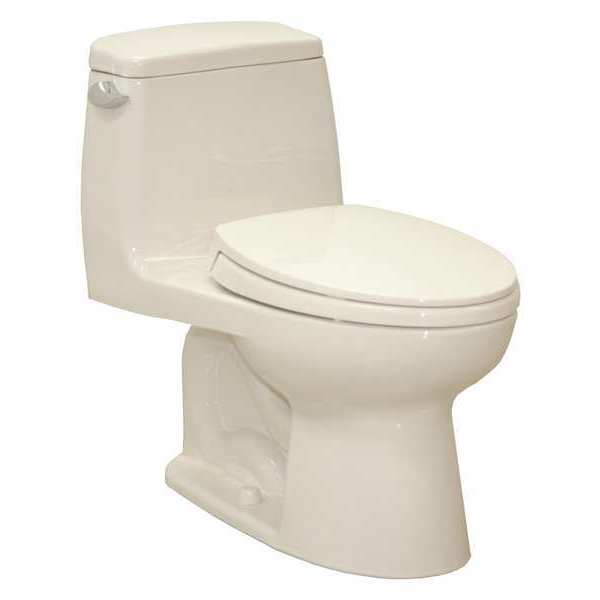 Toto Tank Toilet, 1.28 gpf, E-Max, Floor Mount, Elongated, Sedona Beige MS854114E#12