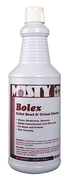 Misty Toilet Bowl Cleaner, 32 oz., White, PK12 1038799