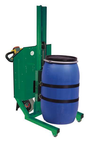 Valley Craft Drum Lifter, Portable, 1000 lb., 55 gal. F89837A1