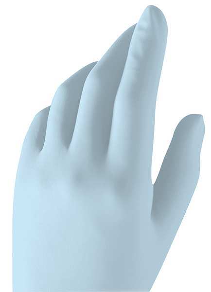 Micro-Touch MicroTouch 430, Disposable Gloves, 5.00 mil Palm, Nitrile, Powder-Free, L, 200 PK, Blue 313021