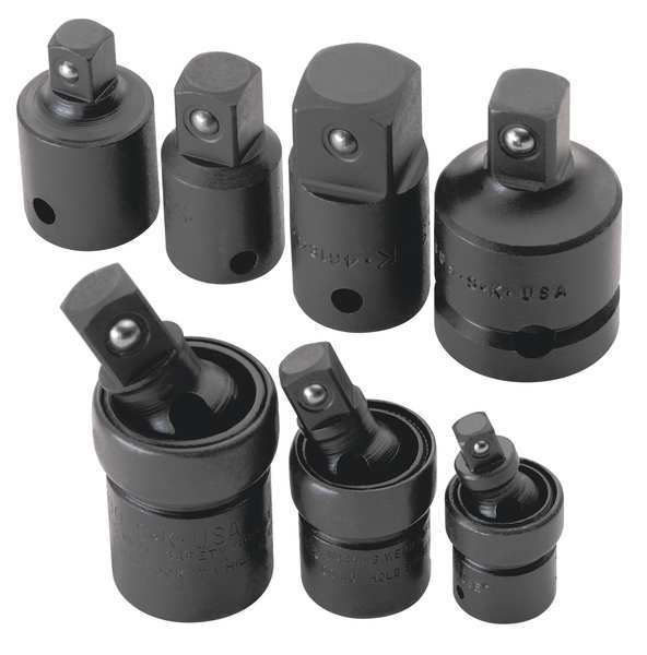 Sk Professional Tools 1/2", 3/4", 3/8" Drive Universal/Adapter Impact Set SAE 4519