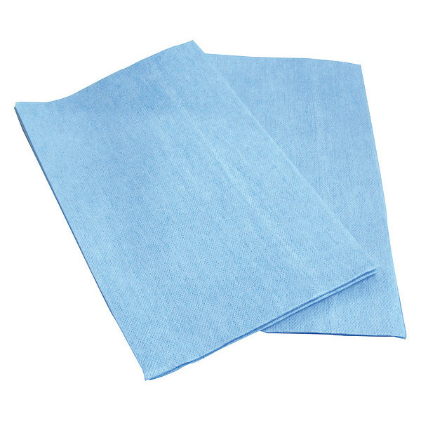 Hospeco Disposable Towels Rayon 13" x 21", Blue, 150PK FS-N8220