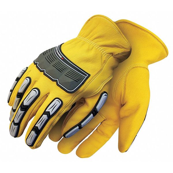 Bdg Grain Goatskin Driver Back Hand Protection Lined Thinsulate, Size X2L 20-9-10695-X2L